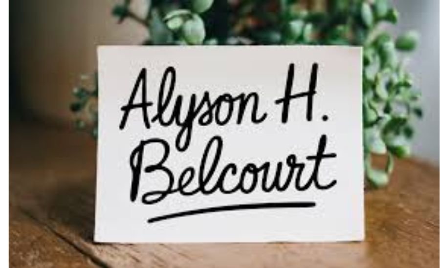 Alyson H Belcount